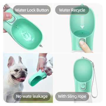Portable Leakproof Dog Water Bottle — imagen 12