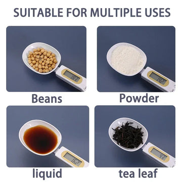 Digital Kitchen Measuring Spoon Scale — imagen 12