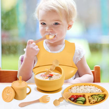 Free Silicone Baby Feeding Set — imagen 2