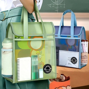 Transparent Waterproof Student Study Bag — imagen 2