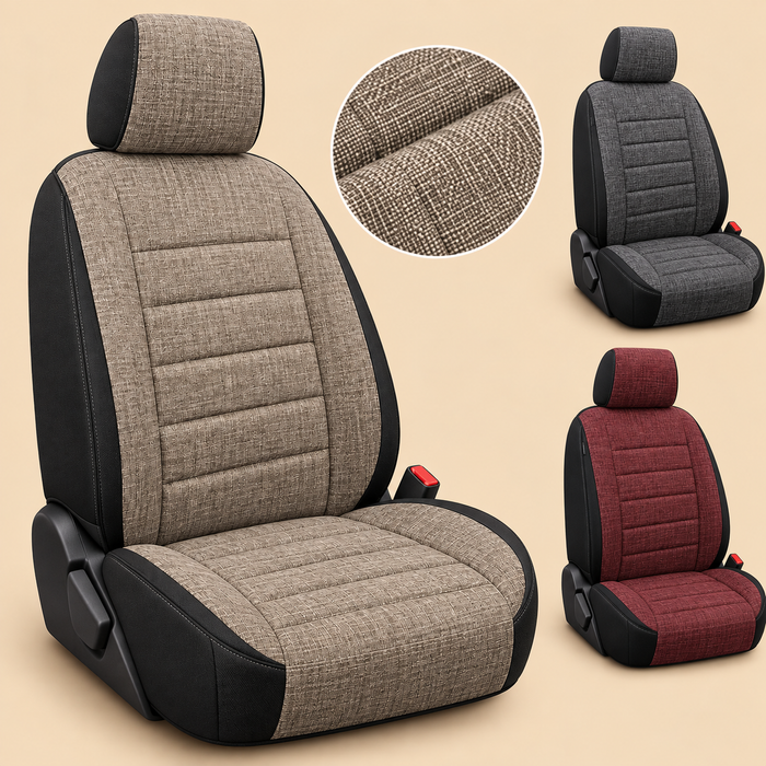 Universal Linen Car Seat Cover