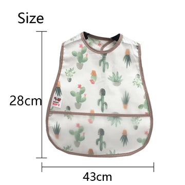 Waterproof Baby Bib with Pocket — imagen 32