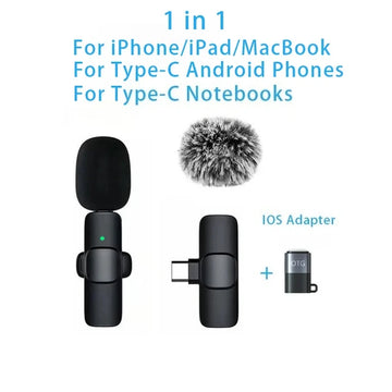Wireless Lavalier Microphone for iPhone & iPad — imagen 9