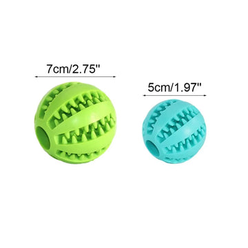 Interactive Dog Chew & Treat Ball — imagen 12