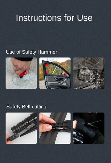 3-in-1 Car Emergency Escape Keychain — imagen 14