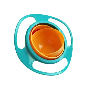 360° Rotating Spill-Proof Baby Feeding Bowl — imagen 4