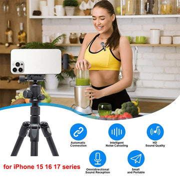 Wireless Lavalier Microphone for iPhone & iPad — imagen 13
