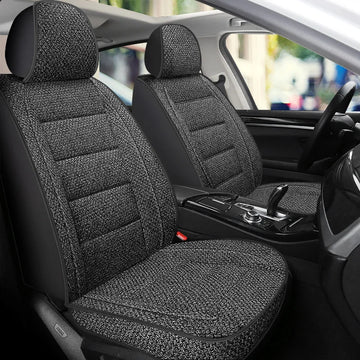 Universal Linen Car Seat Cover — imagen 2
