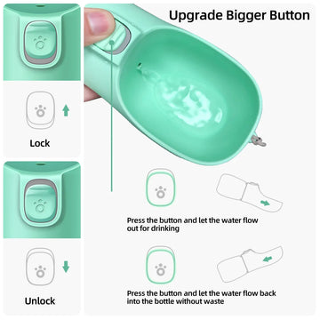 Portable Leakproof Dog Water Bottle — imagen 13