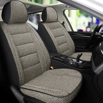 Universal Linen Car Seat Cover — imagen 4